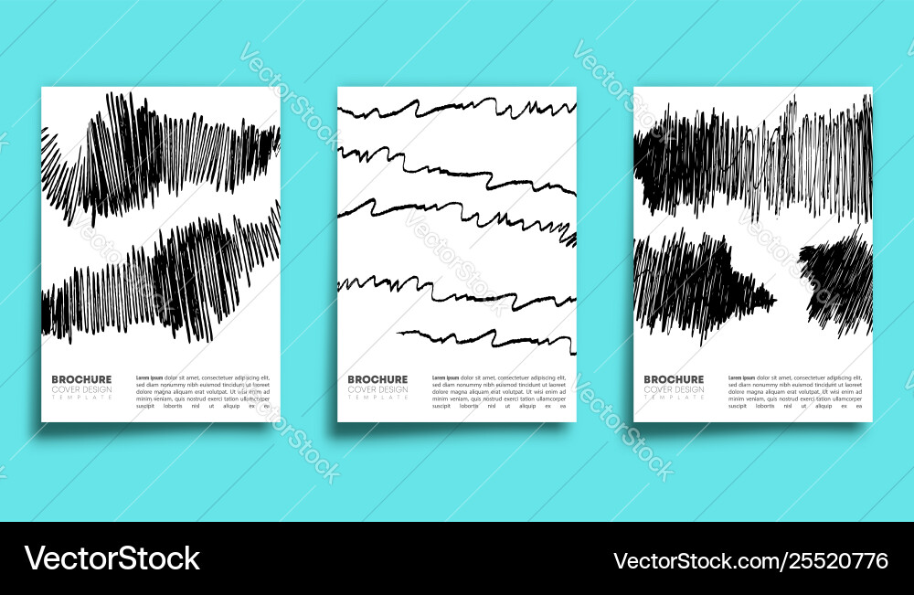 Set Stift Schlaganfall Design Hintergrund für Banner Set Stift Schlaganfall Design Hintergrund für Banner vektorbild
