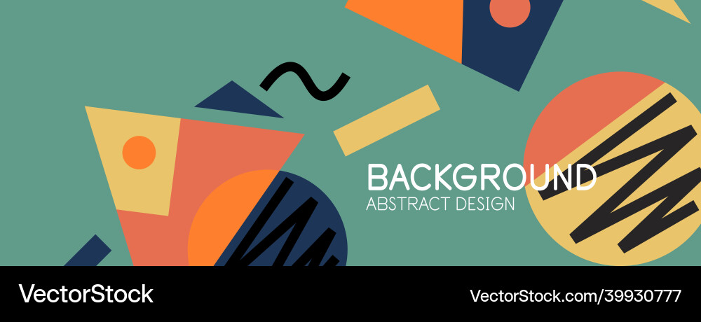 Abstract background with blocks lines geometric Abstract background with blocks lines geometric vector image