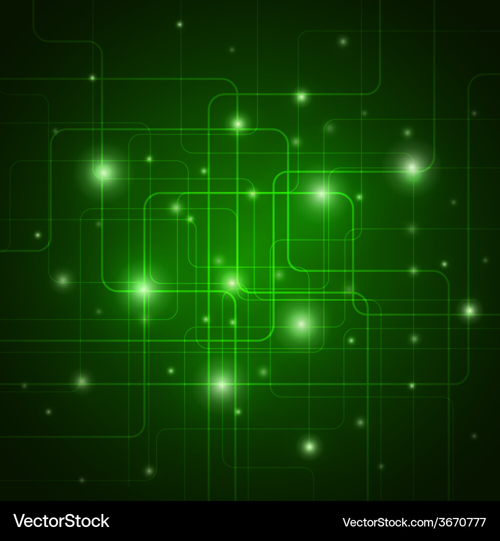 Abstract Circuit Technology Background vector image