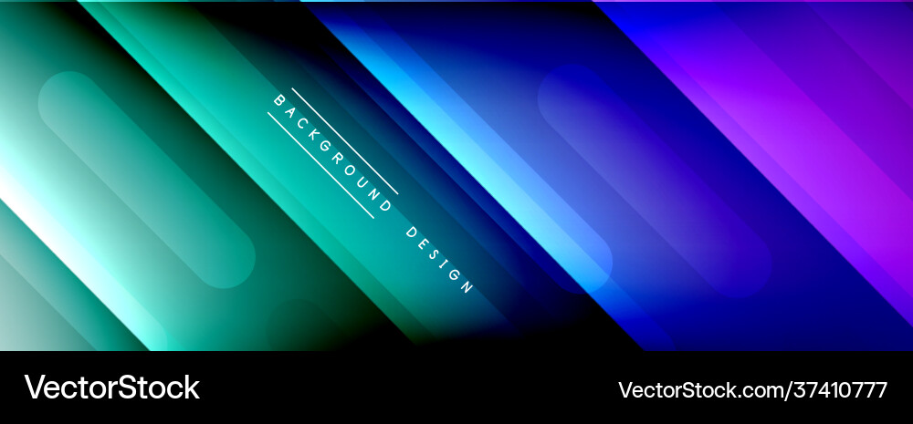Dynamic lines abstract background 3d shadow Vector Image