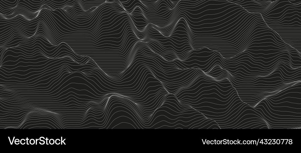 Abstract background with distorted line shapes Abstract background with distorted line shapes vector image
