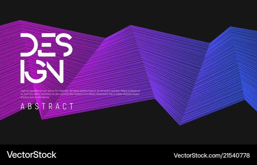 Abstract gradient geometric design colorful Abstract gradient geometric design colorful vector image