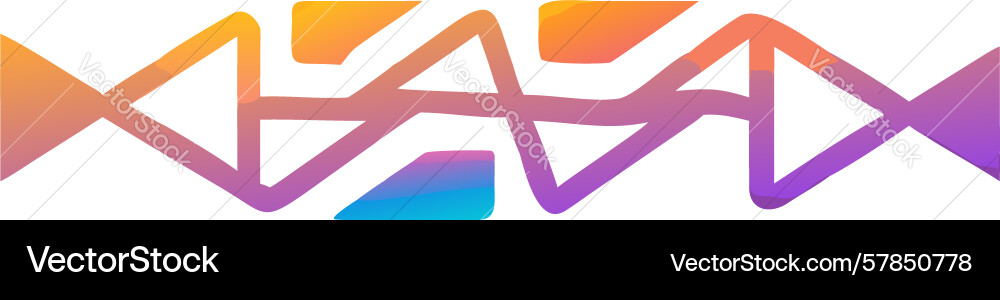 Abstract zigzag lines geometric pattern design vector image