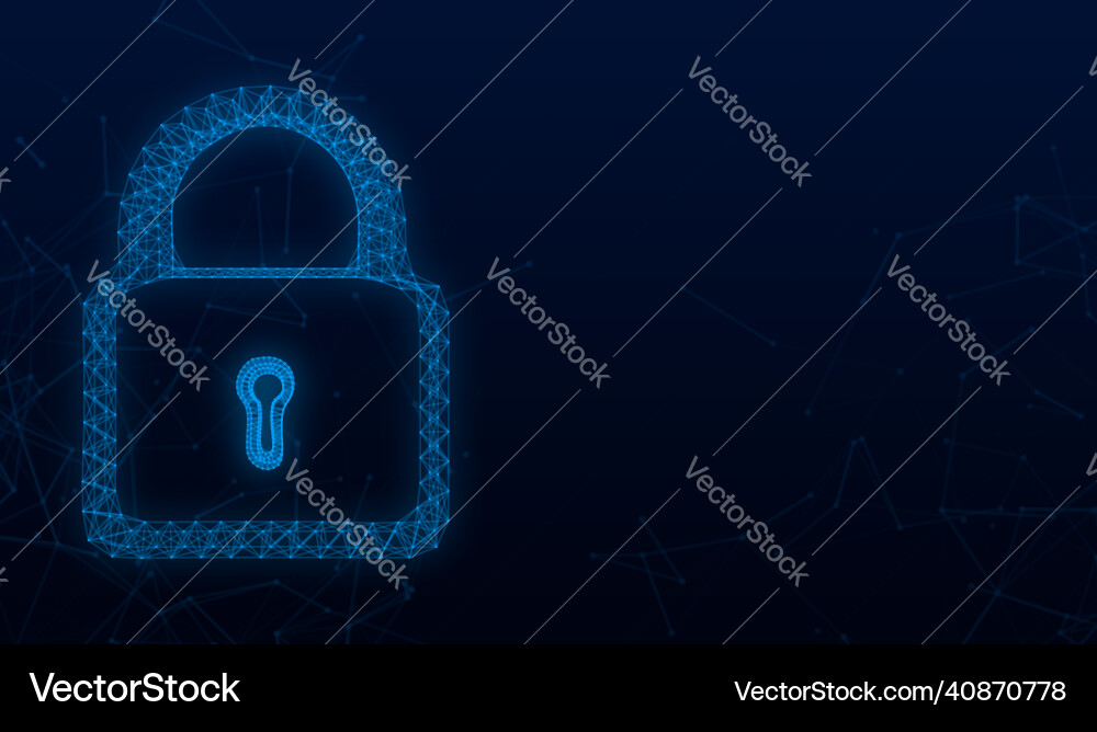 Cyber security logo with shield and check Cyber security logo with shield and check vector image