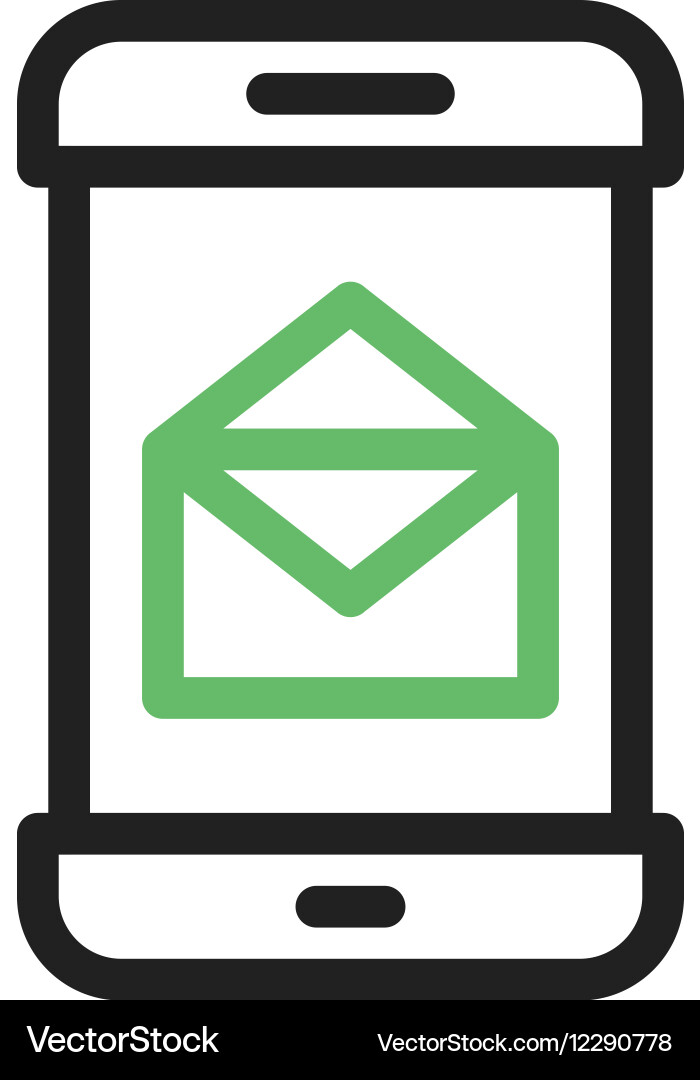 Messaging app vector image