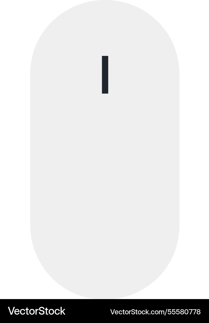Mouse flat web icon concept Vector Image