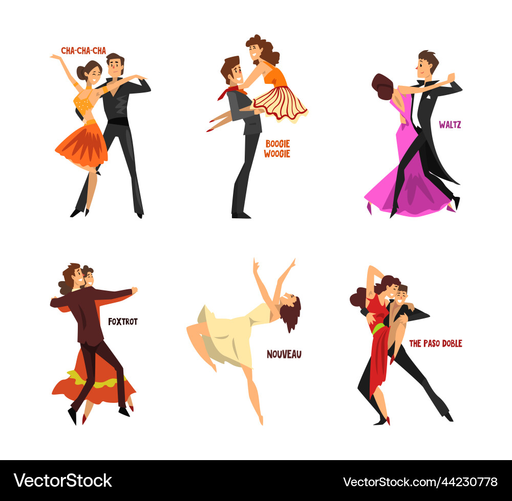 Professional dancer people dancing performing Professional dancer people dancing performing vector image
