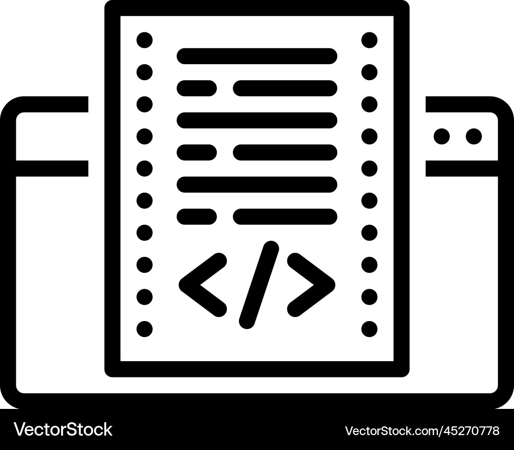 Scripting vector image