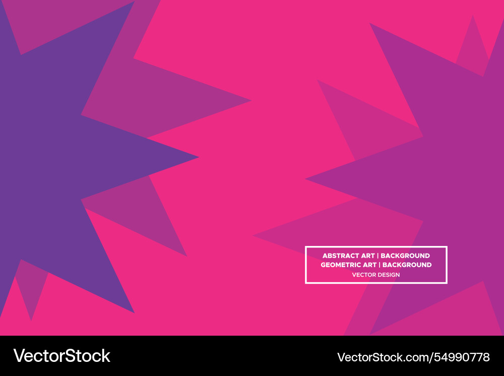 Triangle shapes abstract background vector image