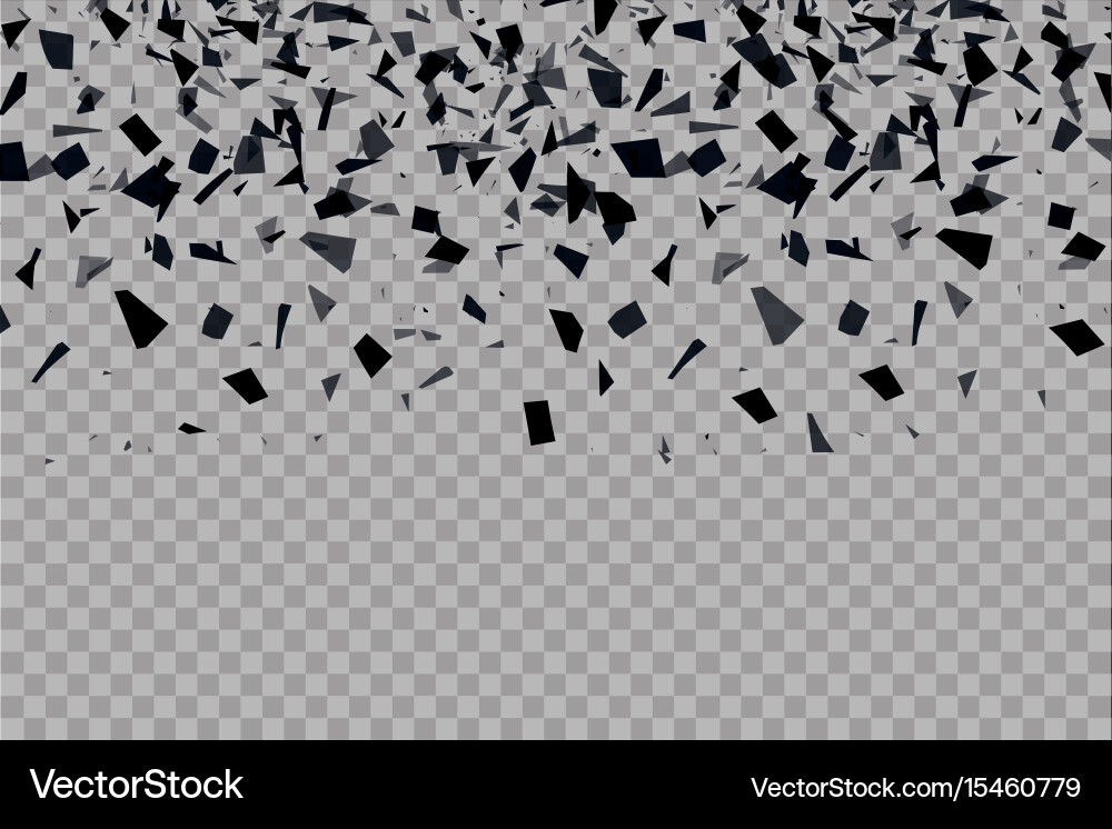 Abstract background with many falling tiny vector image