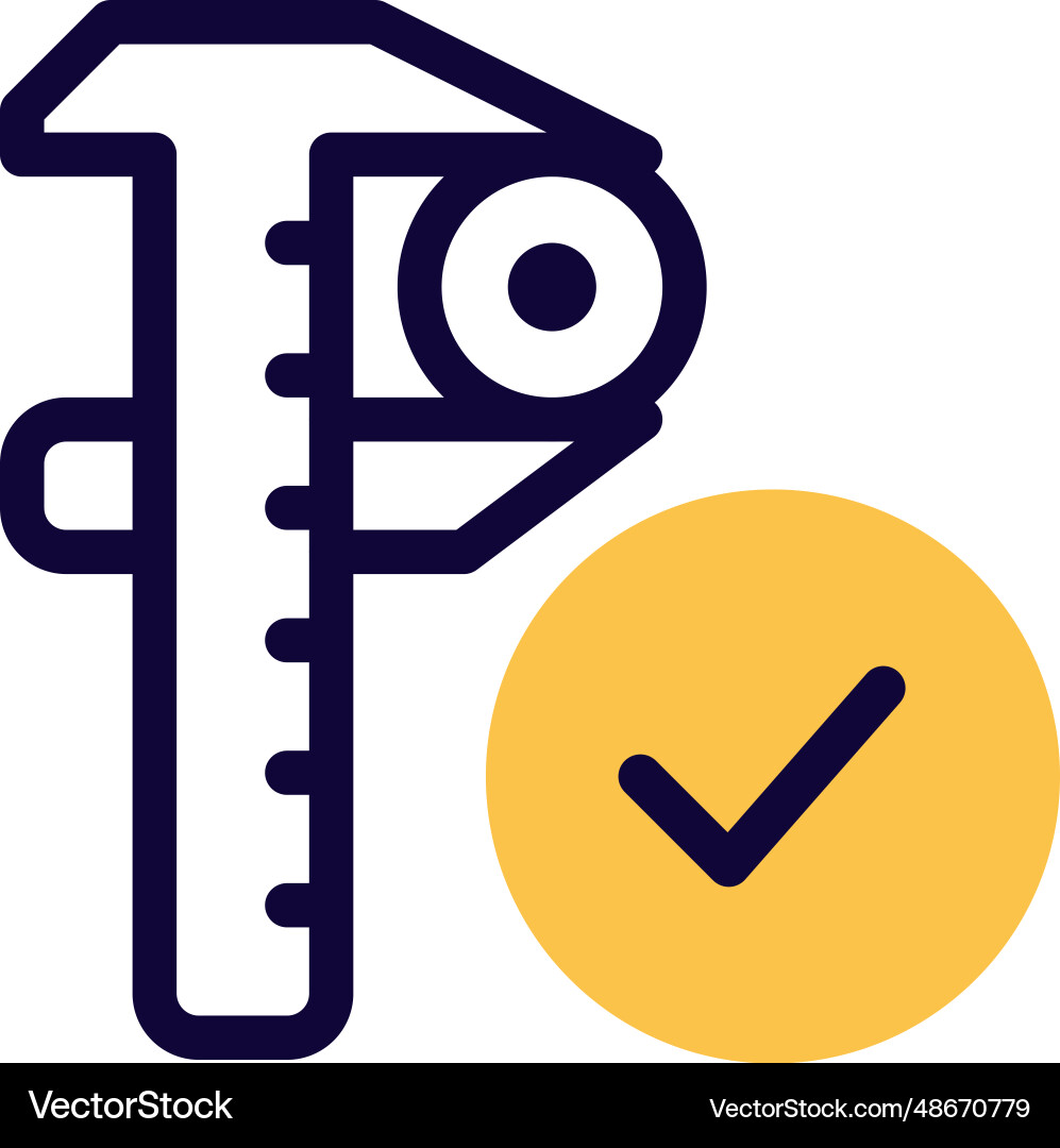 Adjustable wrench basic toolset for workshop vector image