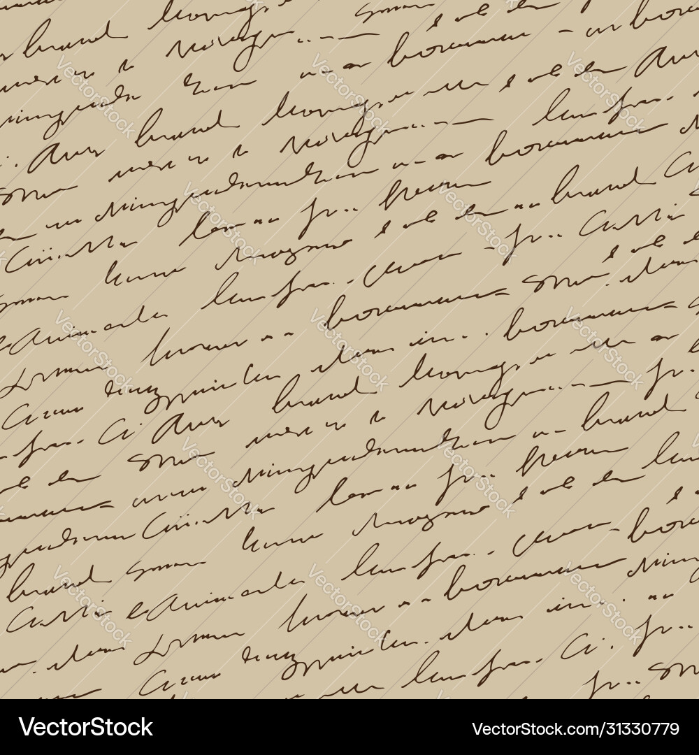 Handwritten abstract text seamless pattern Handwritten abstract text seamless pattern Vector Image
