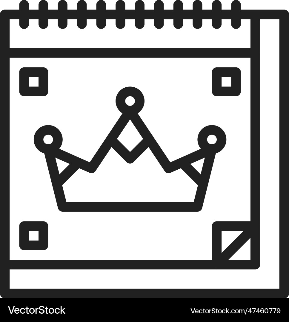 Main event icon image Vector Image