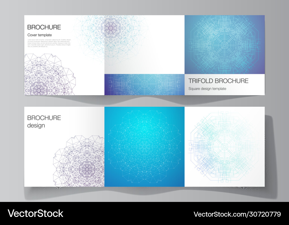 Minimal editable layout square format Minimal editable layout square format vector image