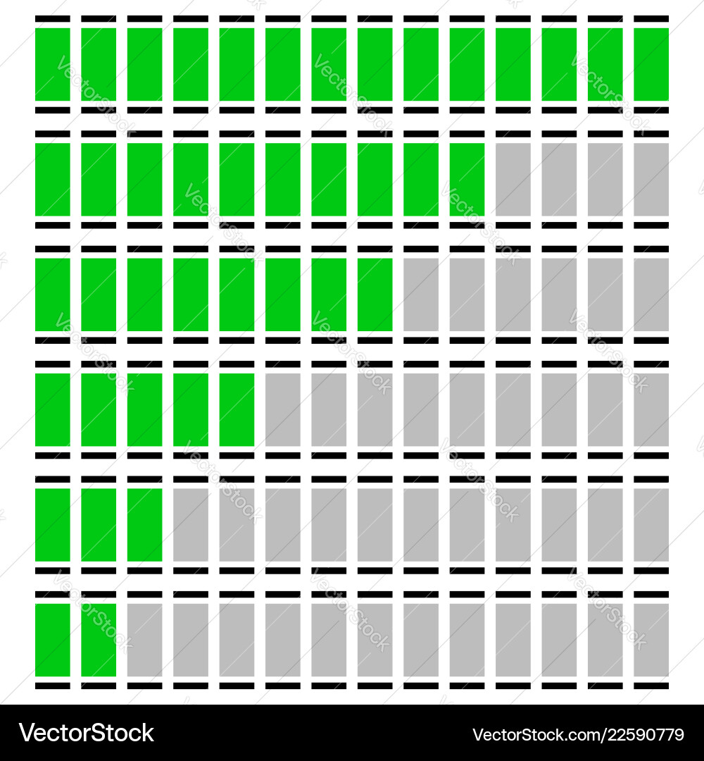 Progress level indicators - gauges meters Vector Image