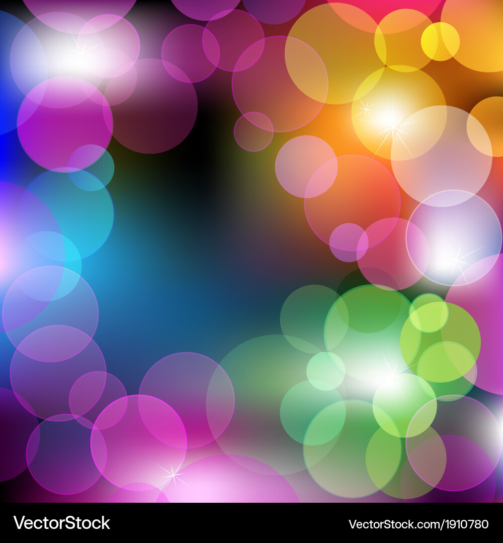 Abstract Bokeh Background vector image