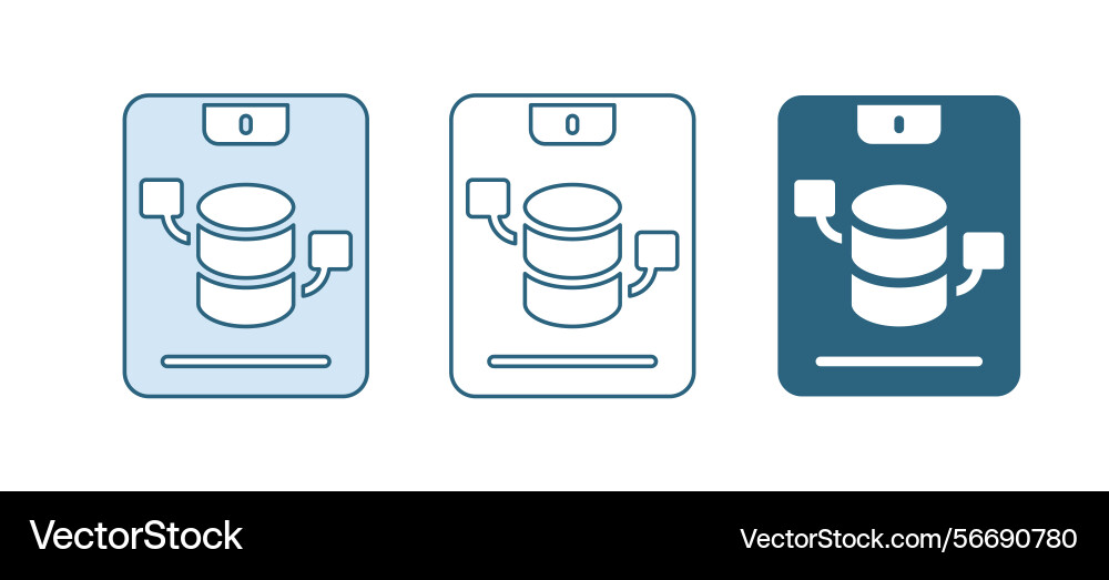 Blue server data web hosting icon isolated Blue server data web hosting icon isolated Vector Image