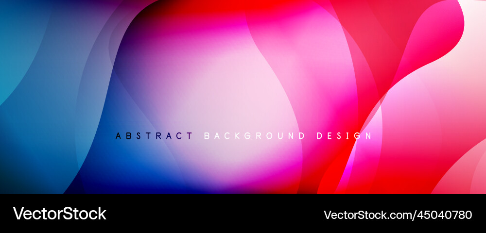 Dynamic trendy simple fluid color gradient Vector Image