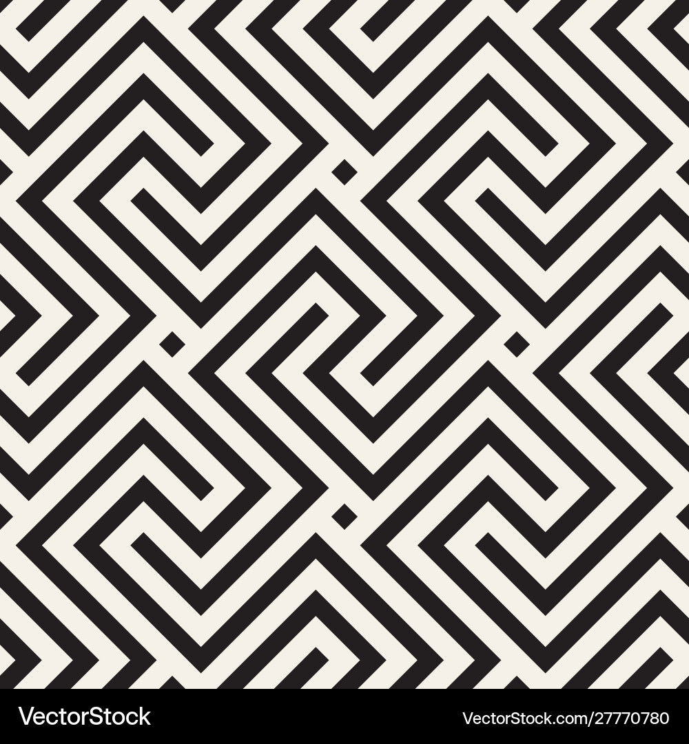 Geometric Line Pattern Vector Image