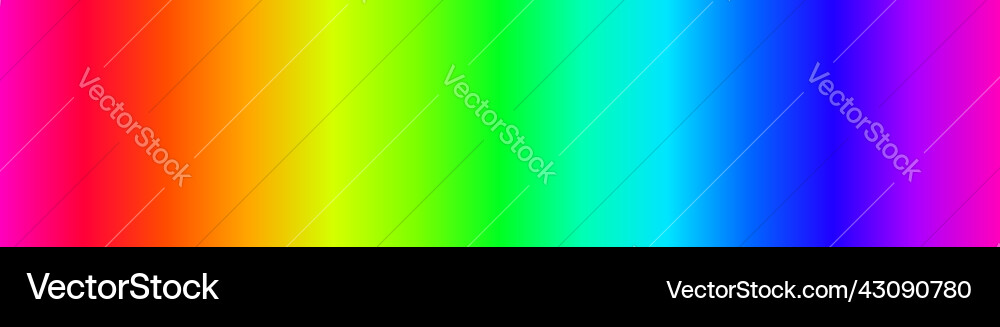 Rainbow rgb visible light spectrum background Rainbow rgb visible light spectrum background vector image