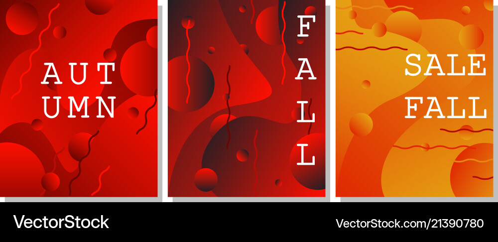 Set of fluid modern backgrounds with lines Set of fluid modern backgrounds with lines Vector Image