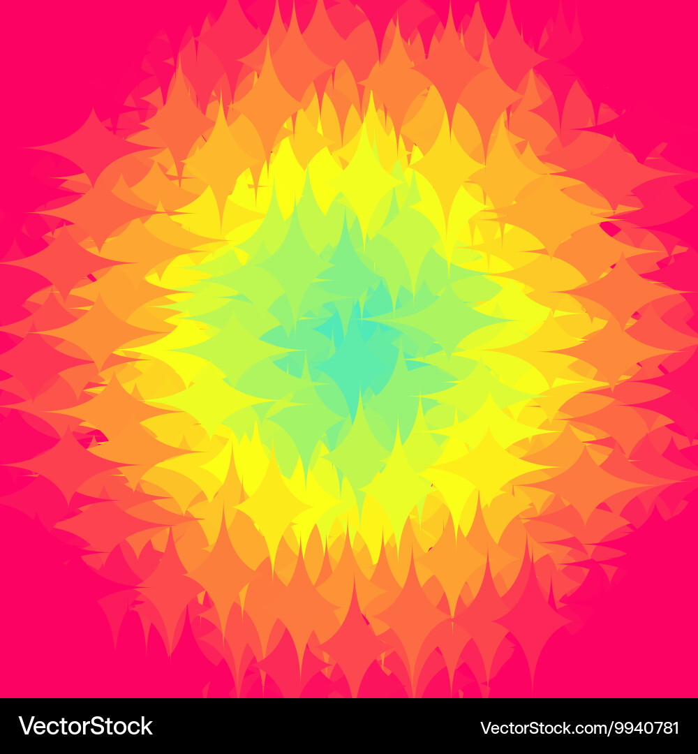 Abstract gradation design shapes background vector image