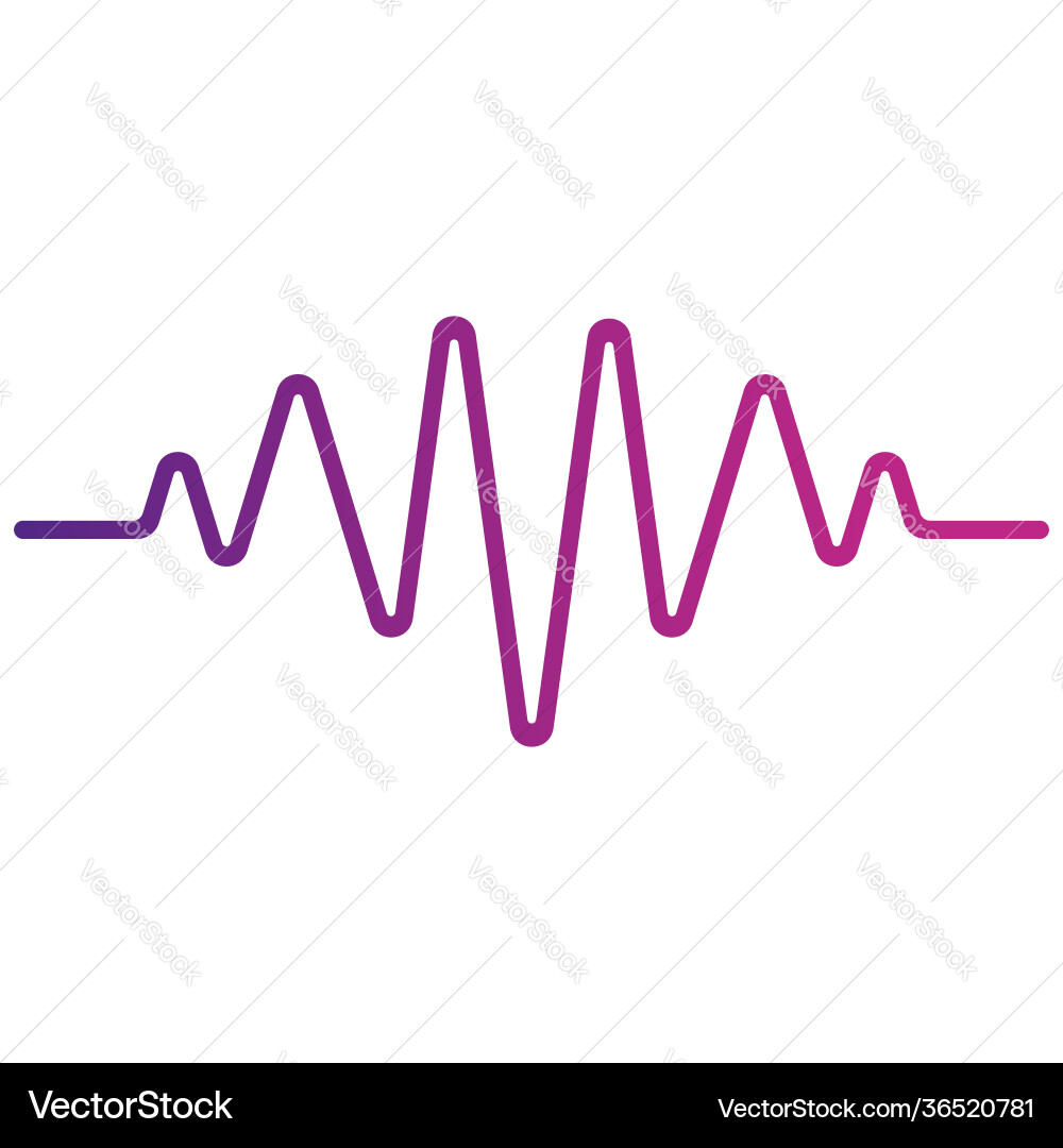 Frequency audio waveform music wave hud interface Frequency audio waveform music wave hud interface vector image