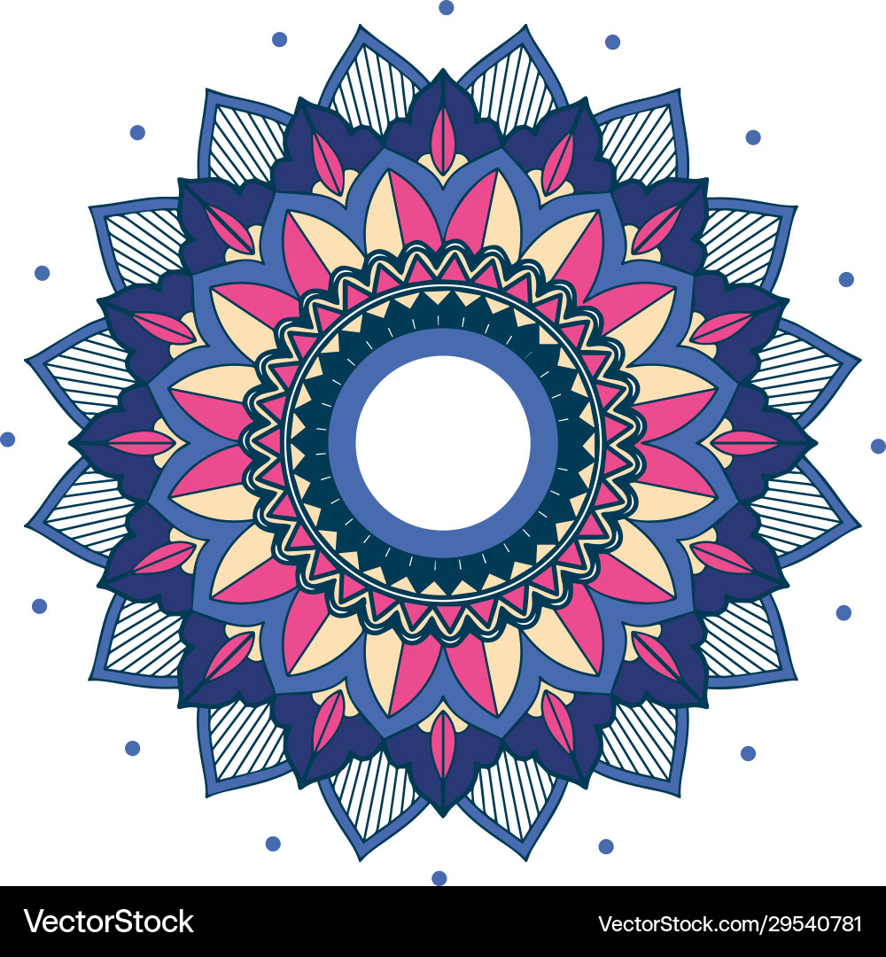 Mandala patterns on isolated background Mandala patterns on isolated background vector image