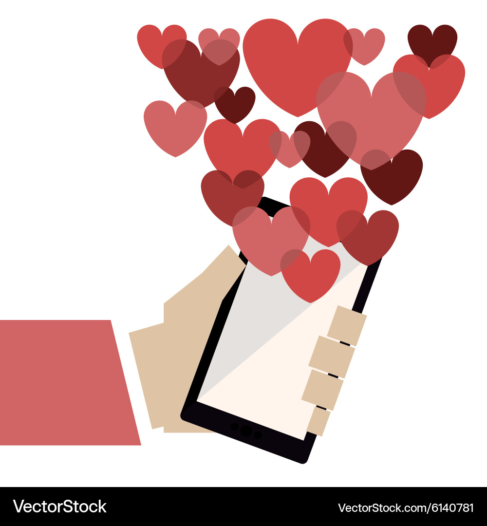 Message design vector image