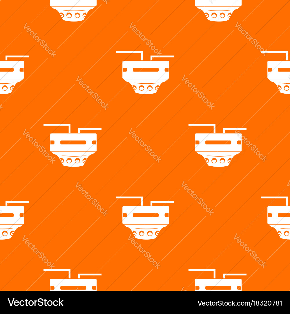 Monitor socket pattern seamless vector image