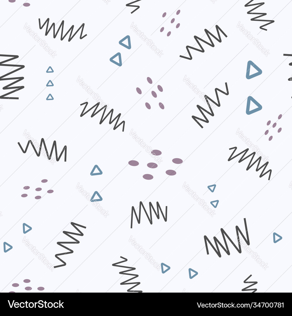 Seamless pattern with scattered repeating Seamless pattern with scattered repeating vector image