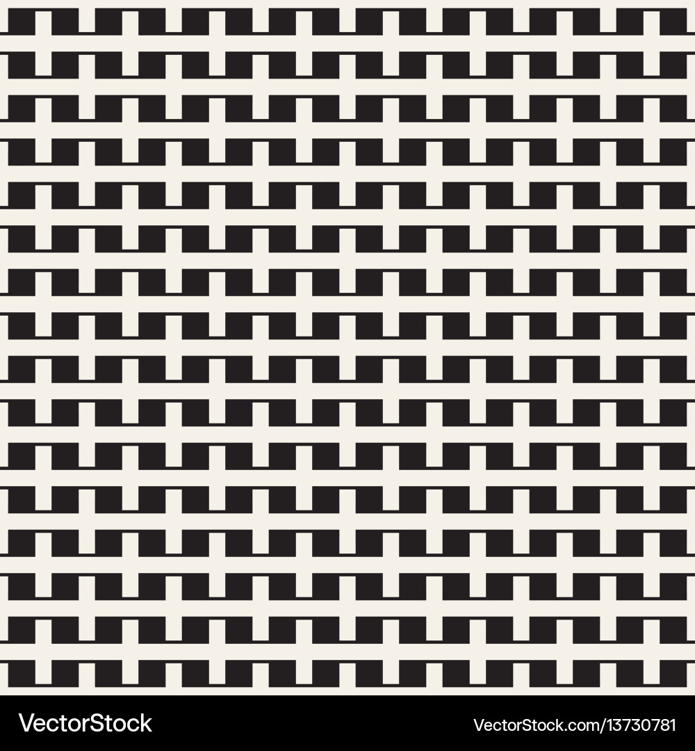 Weave seamless pattern stylish repeating texture Weave seamless pattern stylish repeating texture vector image