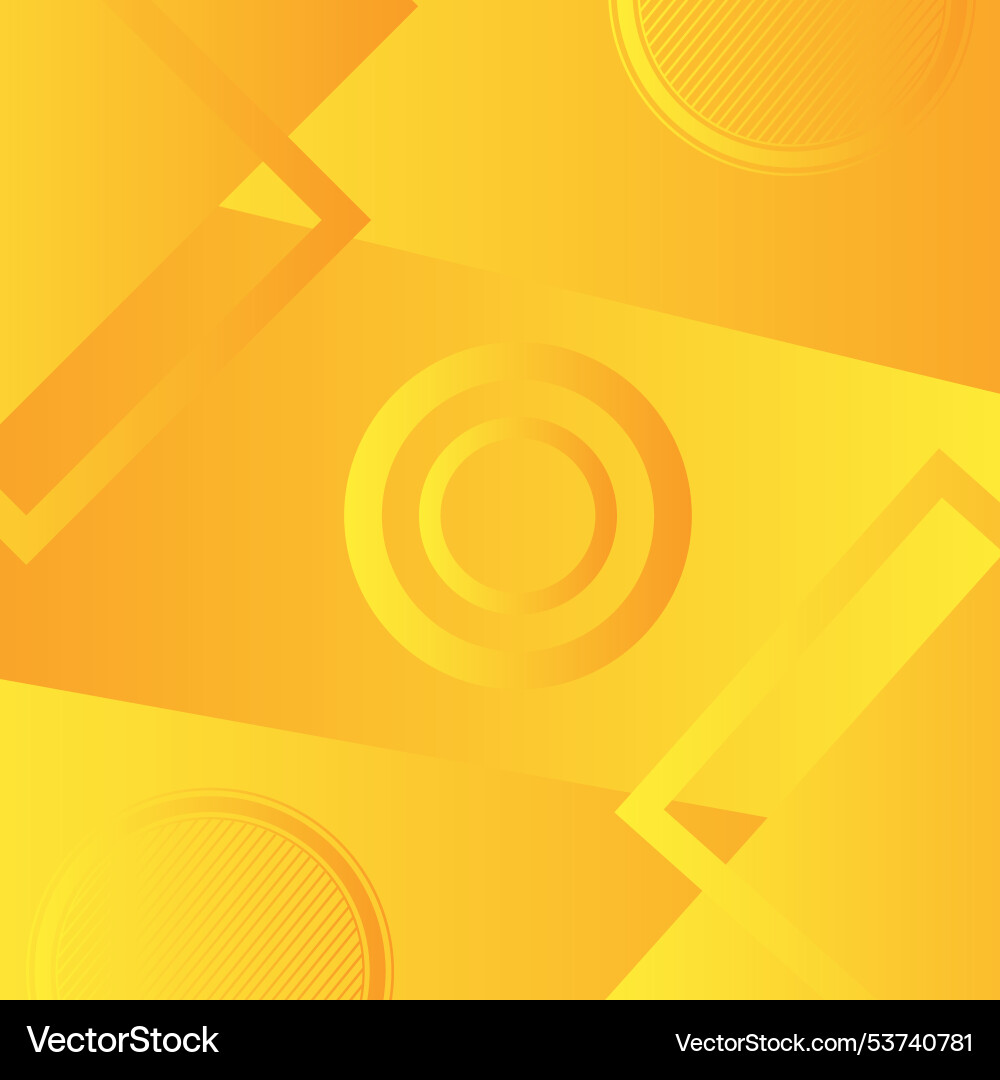 Yellow gradient abstract background with shiny Vector Image