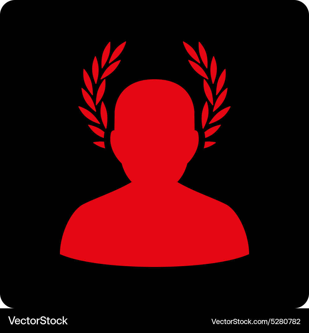 Caesar icon from award buttons overcolor set vector image