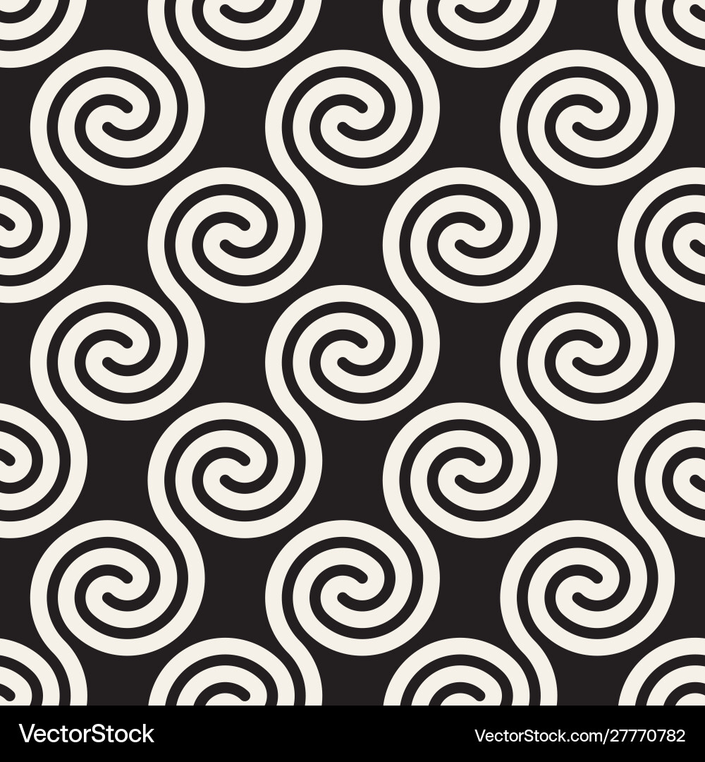 Geometric Line Pattern - Abstract Tile Vector Image