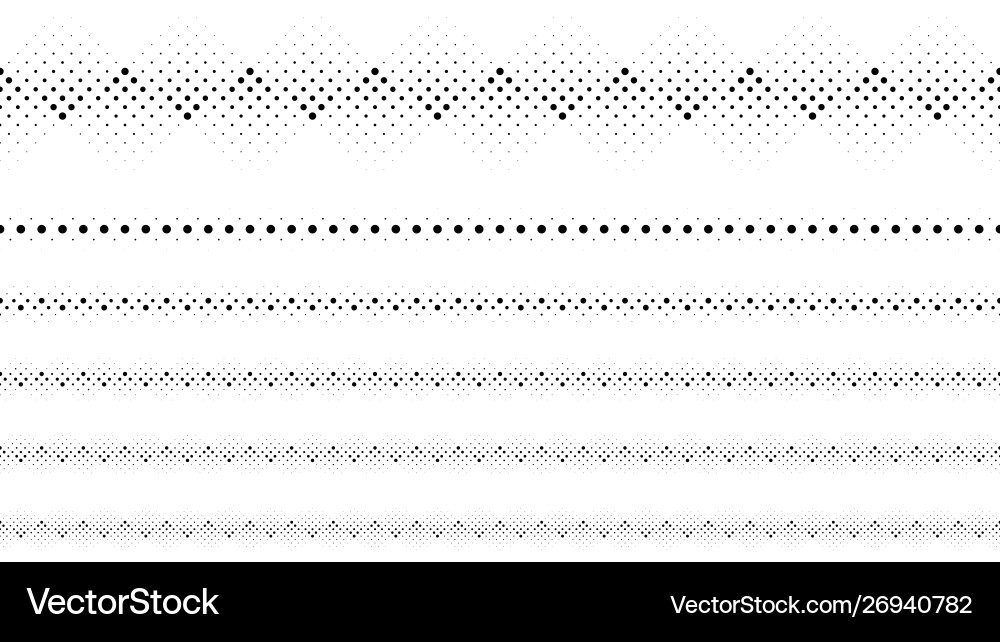 Repeating abstract monochrome circle pattern page vector image