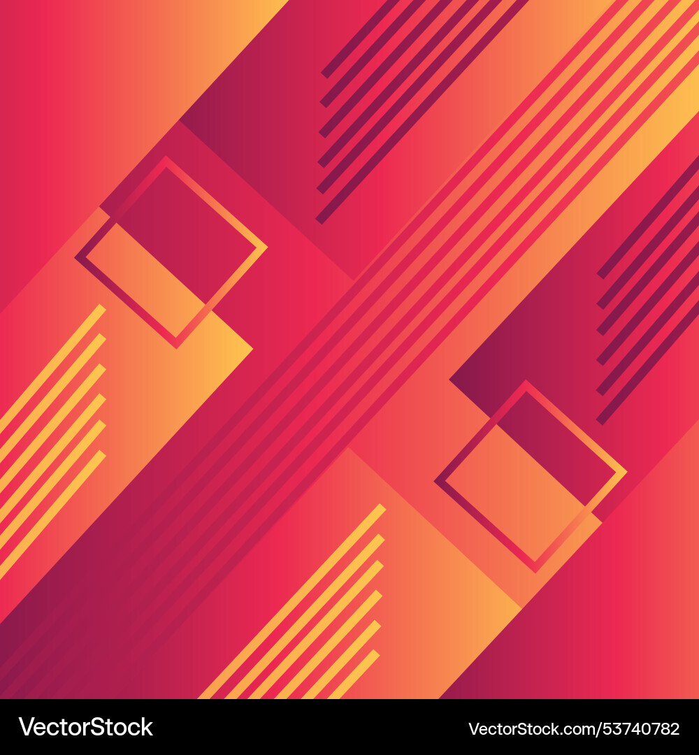 Trendy triangle shapes with line gradient Trendy triangle shapes with line gradient vector image