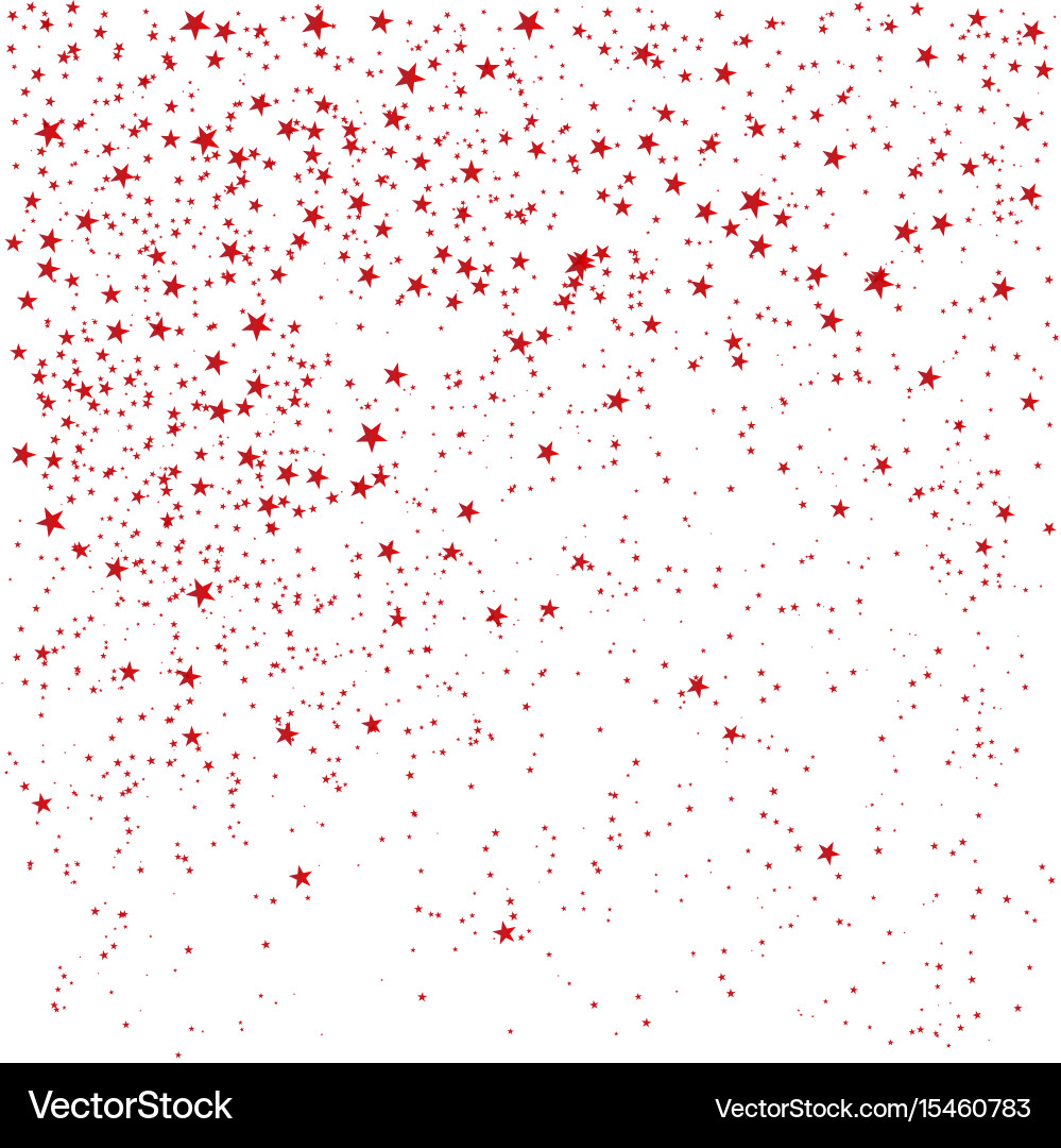 Abstract background with many falling tiny vector image