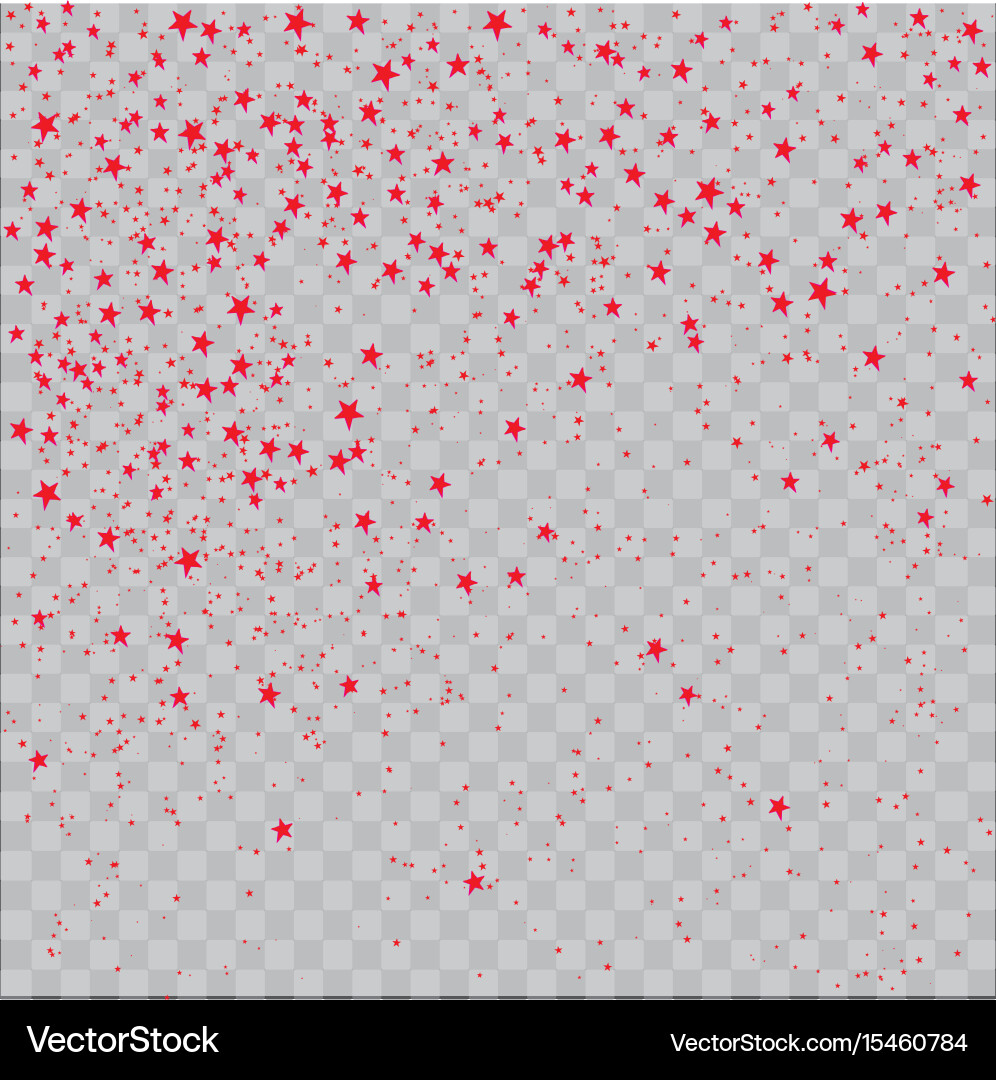 Abstract background with many falling tiny vector image