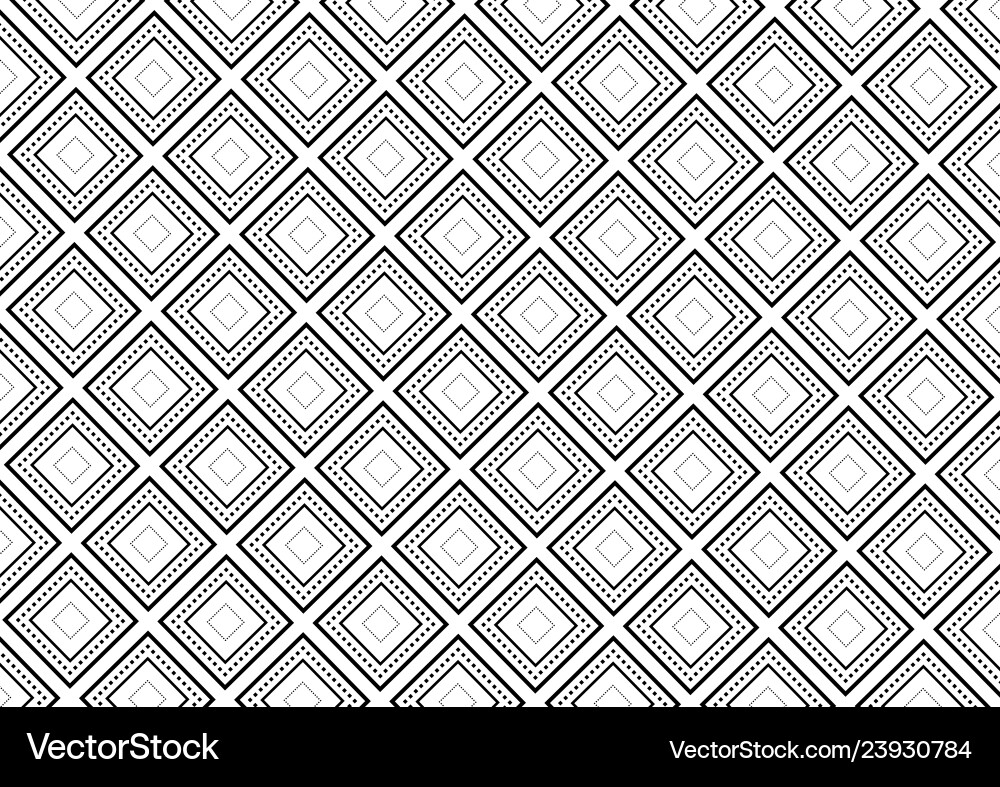 Geometric Squared Pattern vector image