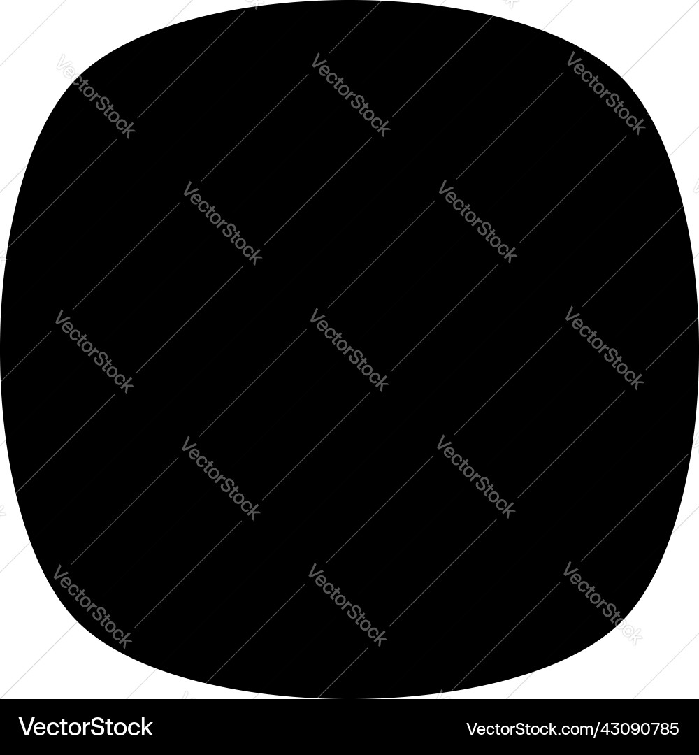 App application icon background rounded square Vector Image