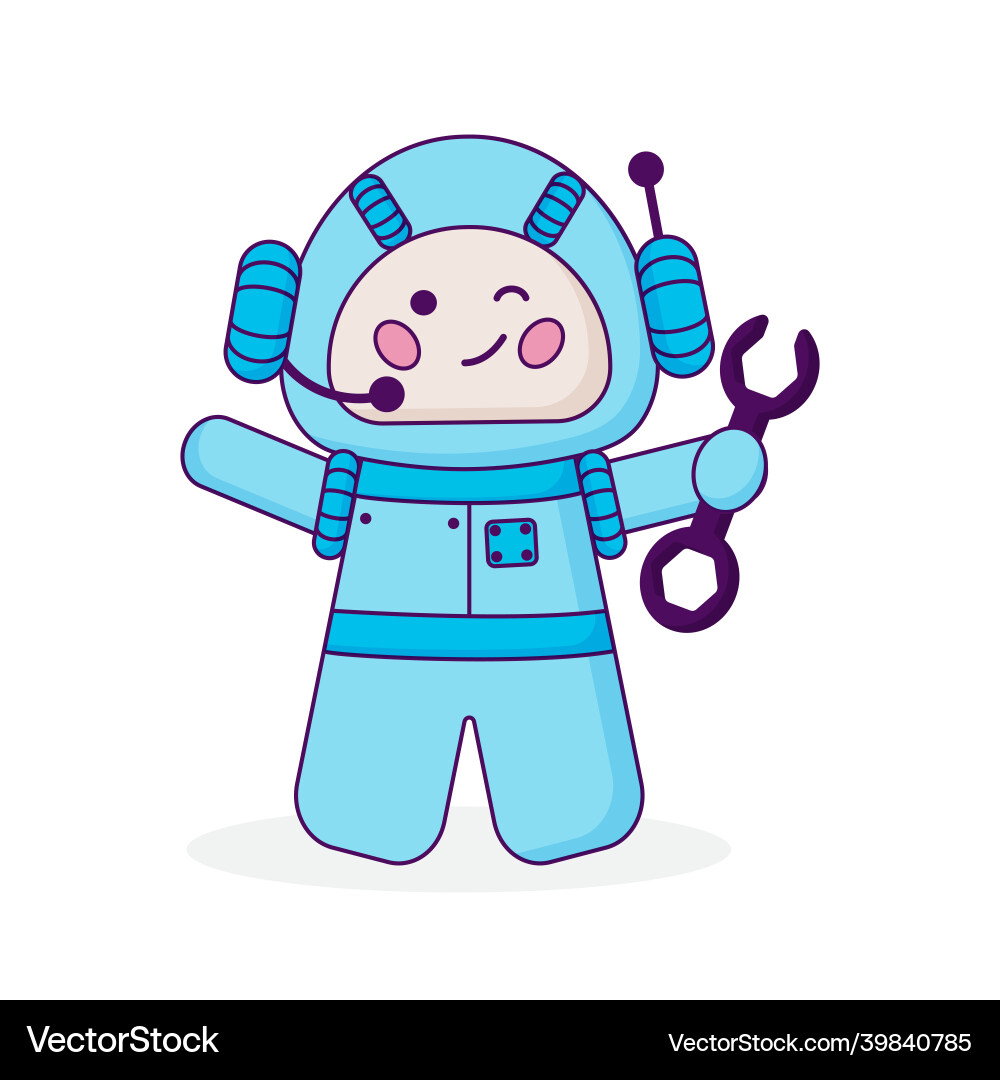 Chat bot icon virtual assistant for website Chat bot icon virtual assistant for website vector image