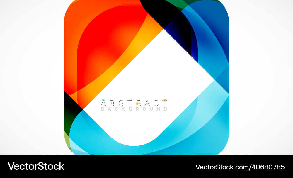 Minimal background abstract square shape Minimal background abstract square shape vector image