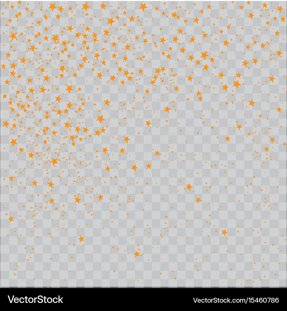 Abstract background with many falling tiny vector image