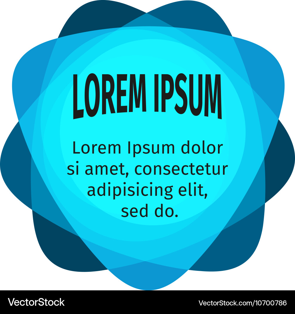 Bright design elements for the abstract colorful vector image