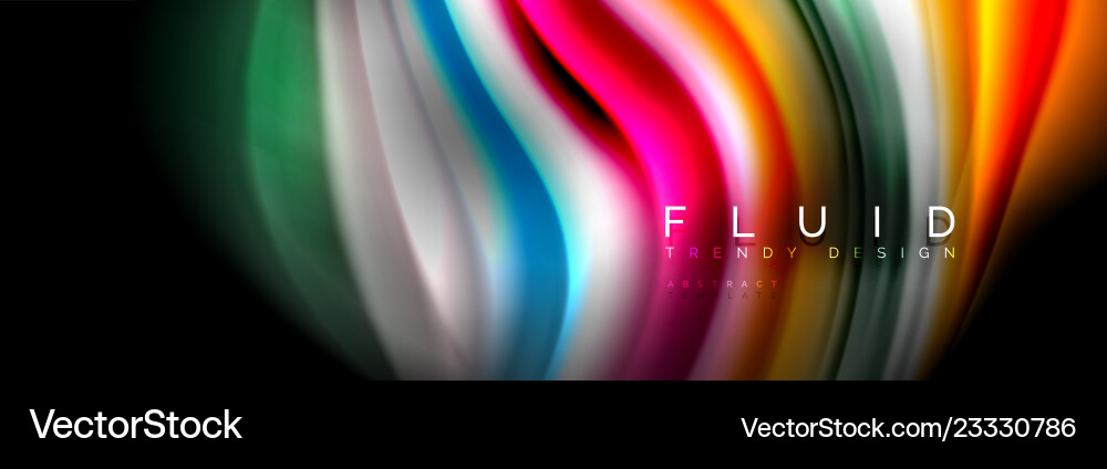 Fluid wave line background or pattern geometric Fluid wave line background or pattern geometric Vector Image