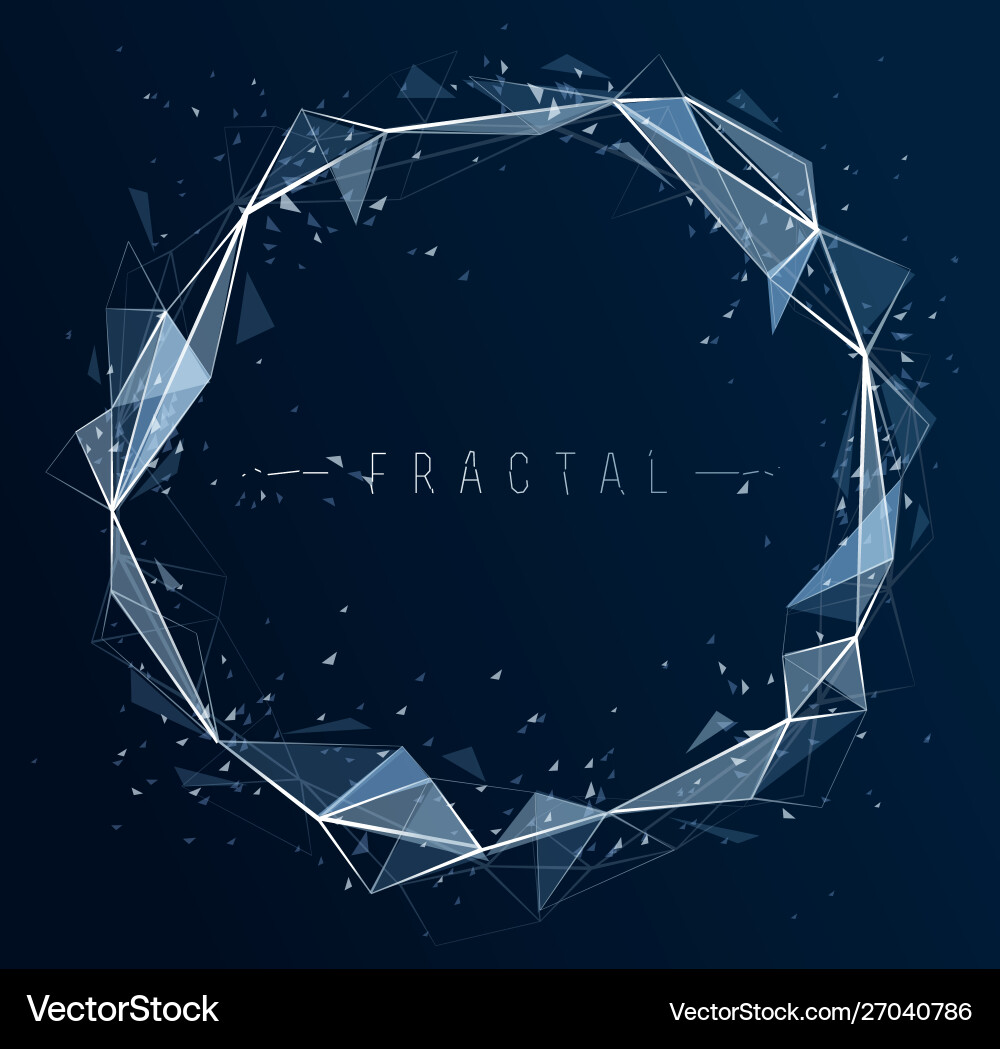 Polygonal elements abstract background low poly Polygonal elements abstract background low poly vector image