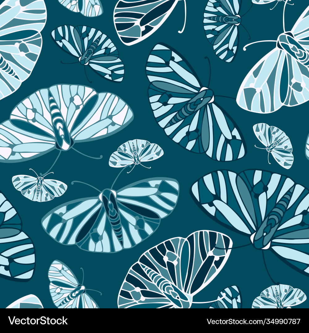 Abstract seamless pattern lined design Vector Image