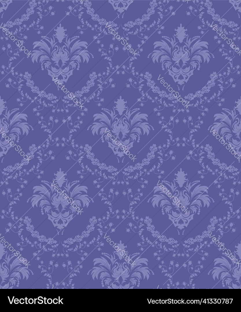 Damask seamless pattern Damask seamless pattern vector image