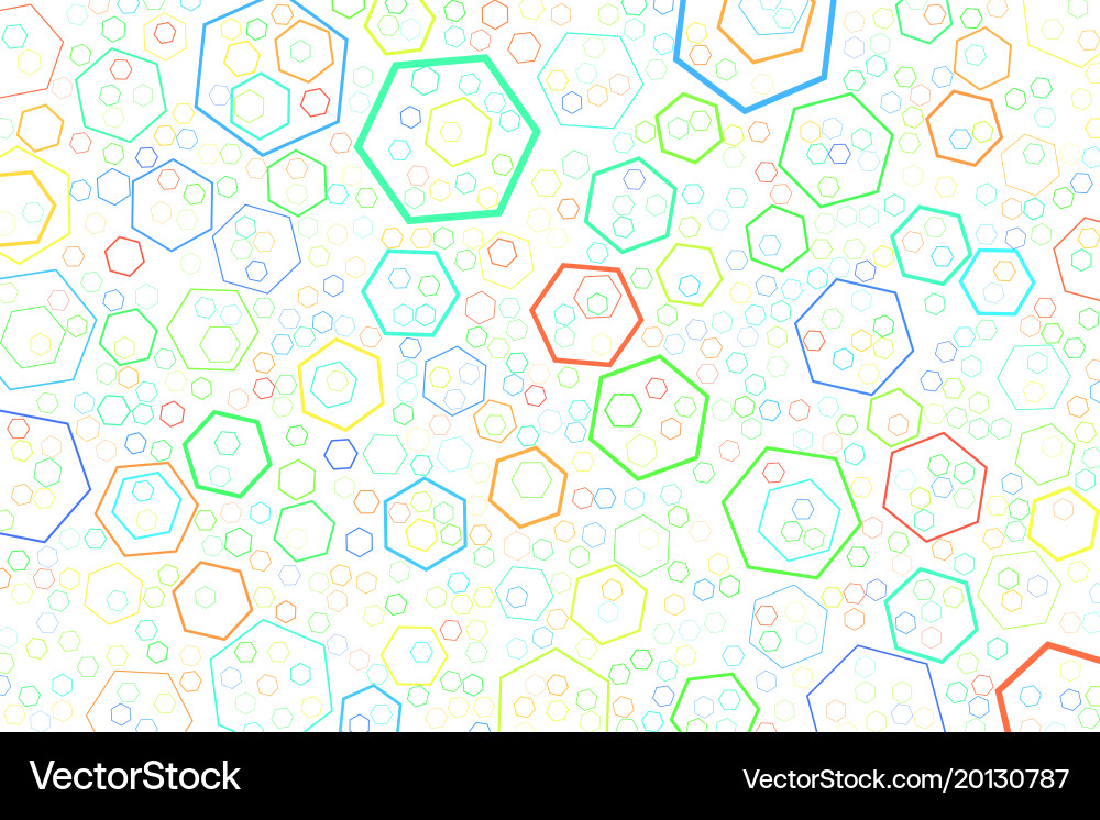 Shape pattern background for graphic design vector image